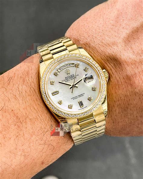 128348rbr rolex|Rolex day date 36 yellow gold.